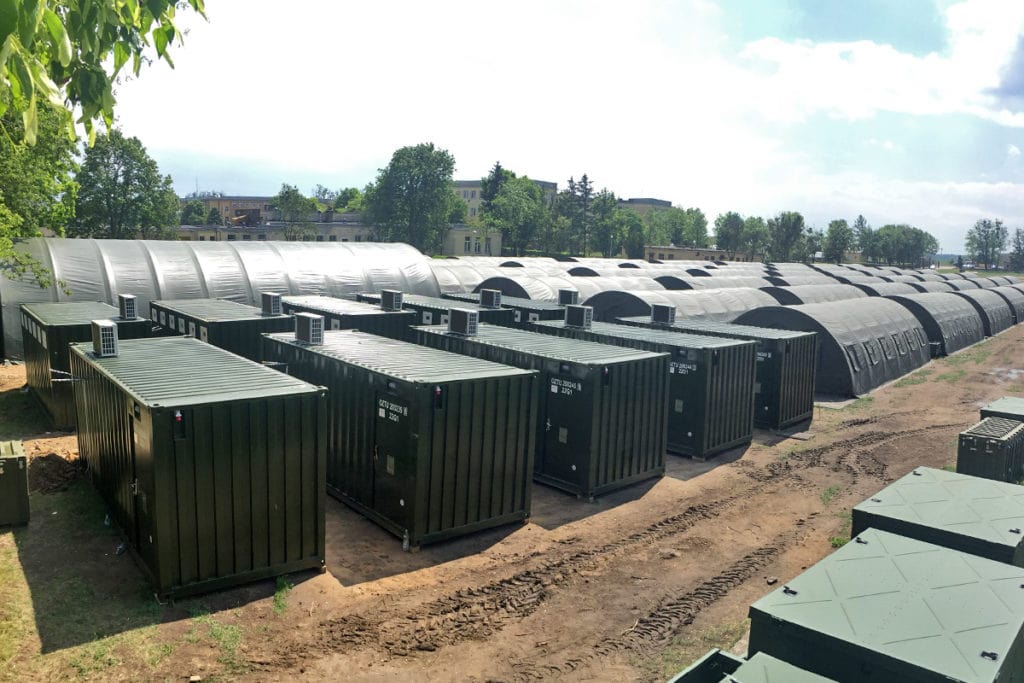 Focused on Readiness: U.S. Army Europe Deploys 1,000-Person Turnkey Base Camp in Poland