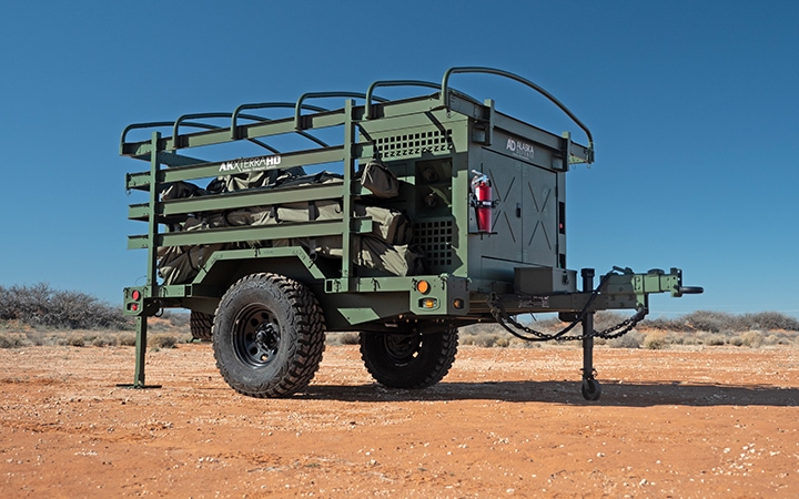 alaska defense XTERRA HD military cargo trailer 1