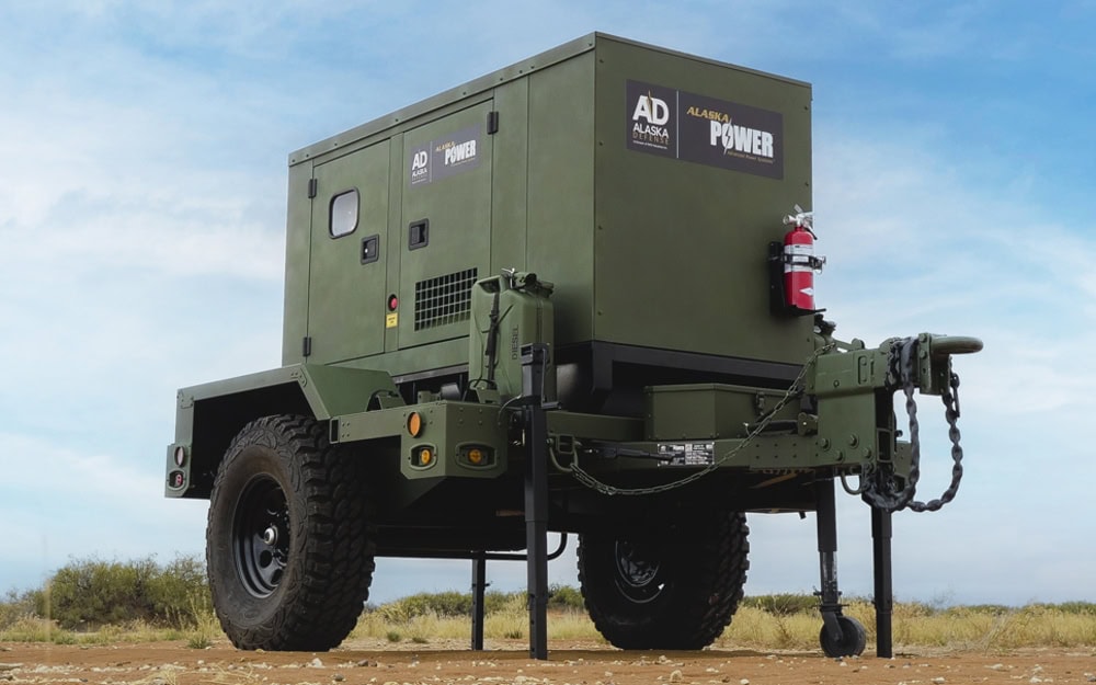 Custom 25kw Generator from Alaska Defense